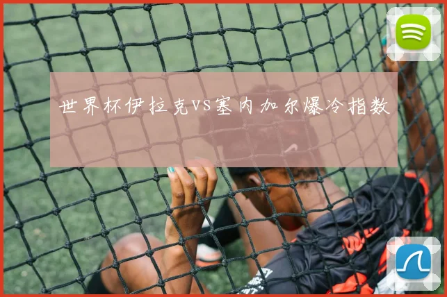 世界杯伊拉克vs塞内加尔爆冷指数